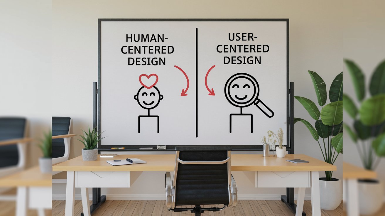 Human-Centered vs User-Centered Design: Key Differences